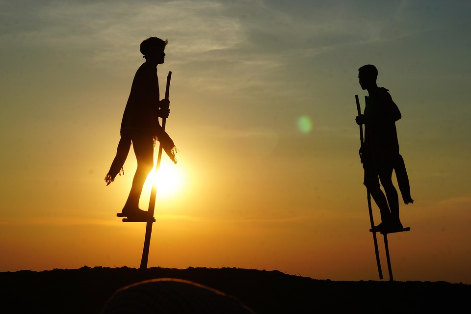 Men Silhoettes Sunset - Free photo on Pixabay