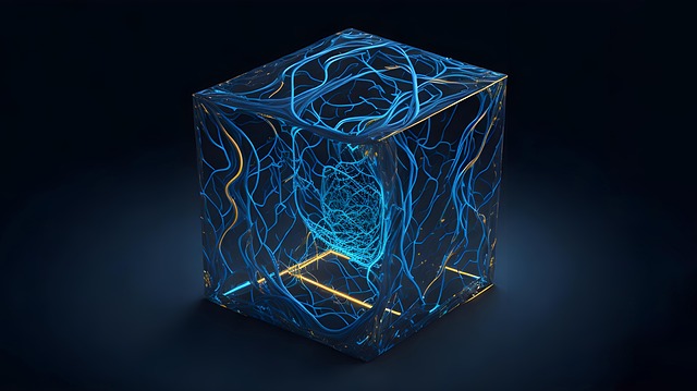 Free ai generated cube box illustration