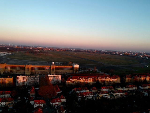 Free Airport Drone photo and picture