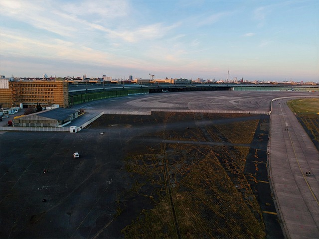 Free Airport Drone photo and picture