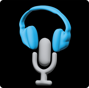 Podcast, Mikrofon, Hovedtelefoner, Lyd