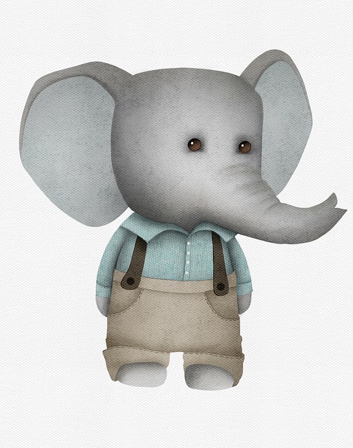 Free Elephant Watercolor illustration and picture
