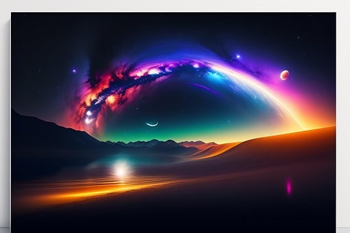 Raum, Hd-Hintergrund, Nacht, Galaxis