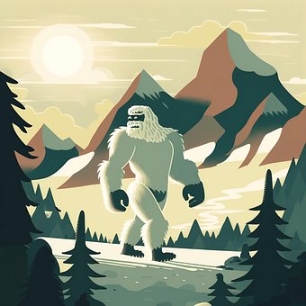 Free Ai Generated Iceman illustration and picture