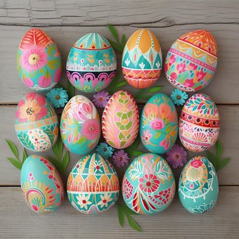 Free Easter Eggs photo and picture