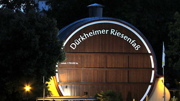 Kæmpe Tønde, Bad Dürkheim, Meget Store
