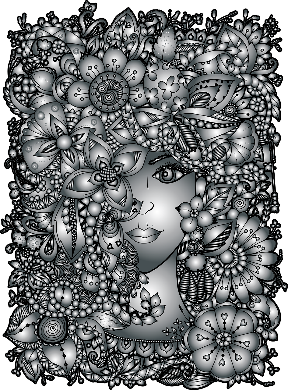 Download Woman, Flower Wallpaper, Flowers. RoyaltyFree