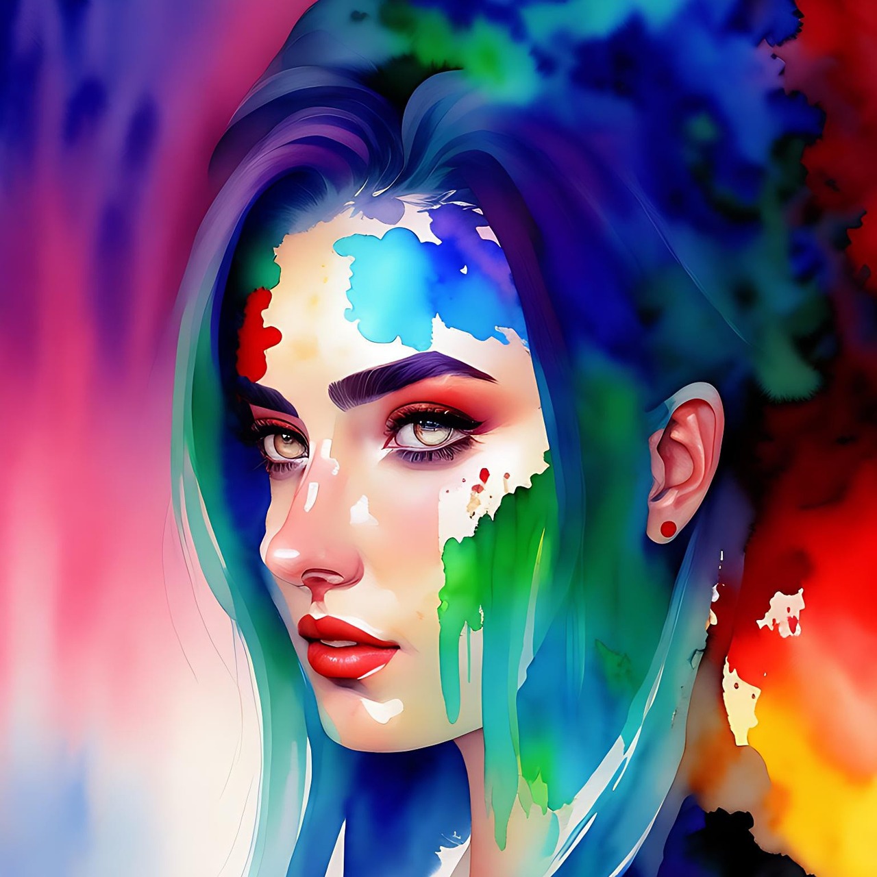 Ai Generated Woman Watercolour Free Image On Pixabay Ai Generated Woman Watercolour Free Image On Pixabay