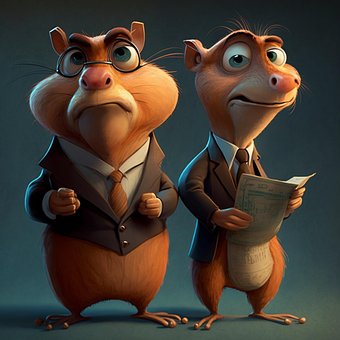 Ai Gegenereerd, Dieren, Antropomorfisch