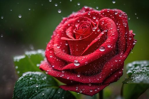 Ai Generado, Flor, Rosa, Pétalos, Planta