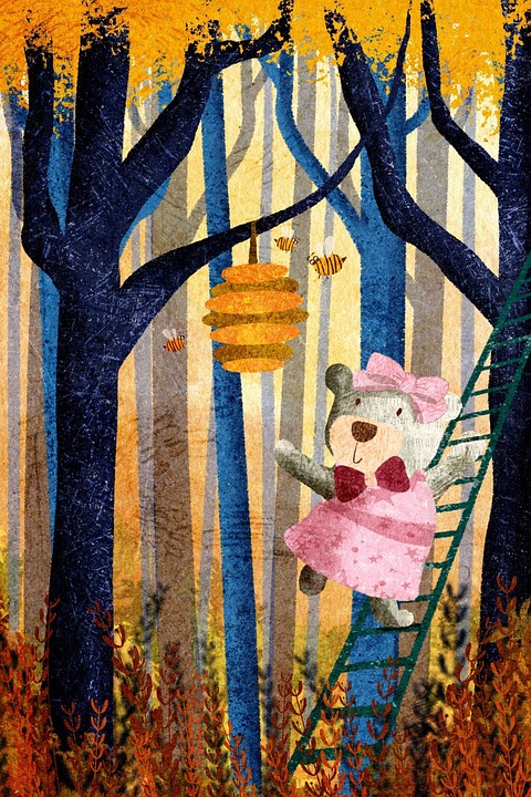 Download Bear, Honey, Nature. Royalty-Free Stock Illustration Image ...