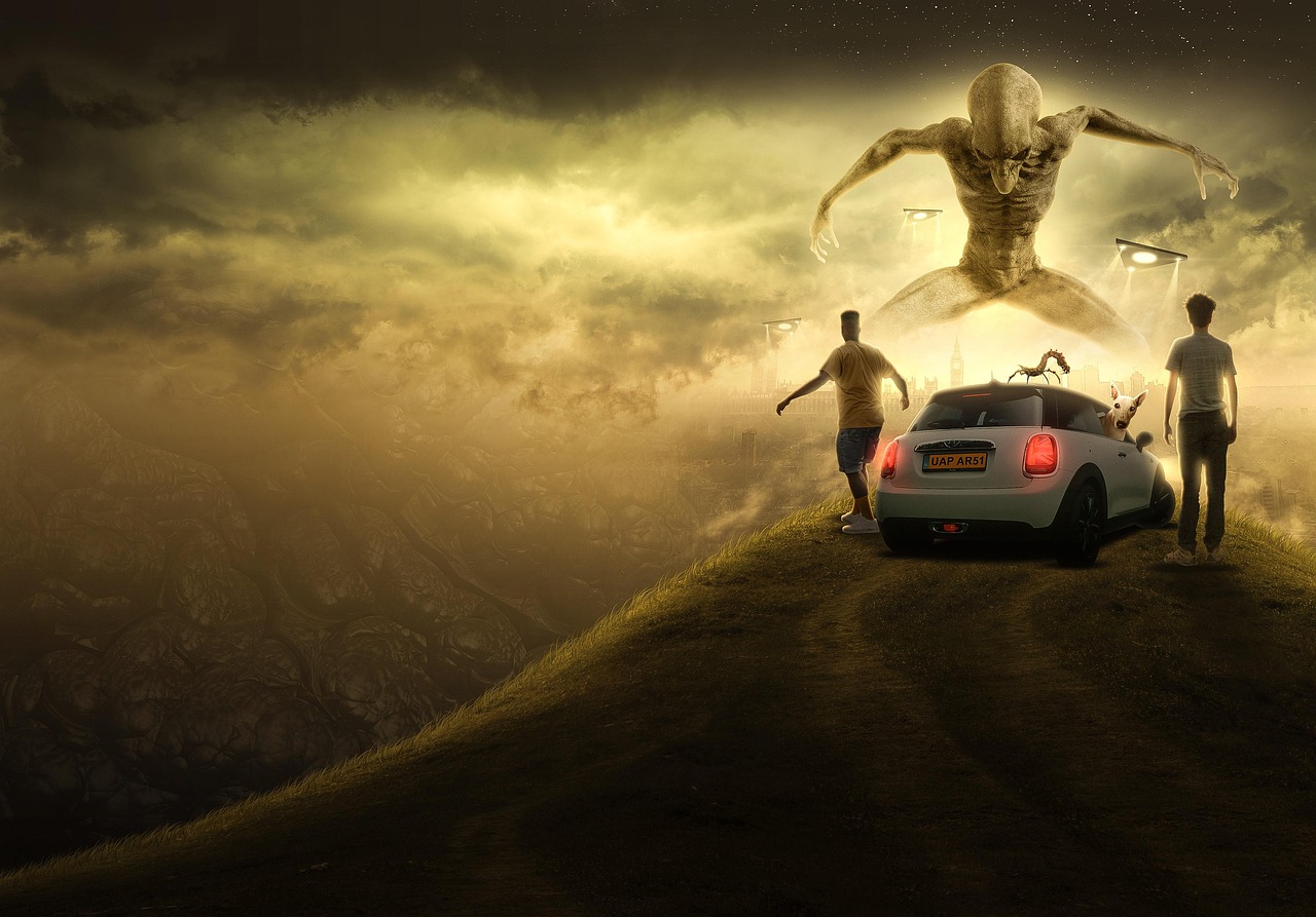 Download Alien, Fantasy, Sci-Fi. Royalty-Free Stock Illustration Image