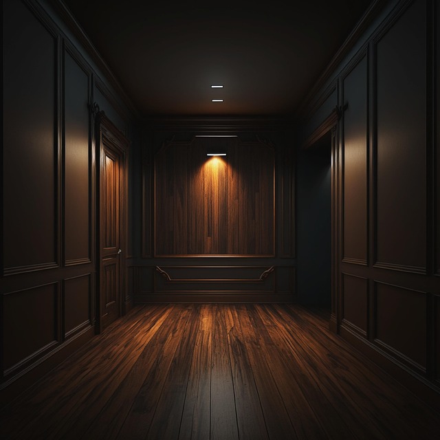 Download free HD stock image of Ai Generated Hallway Free ai generated hallway room illustration