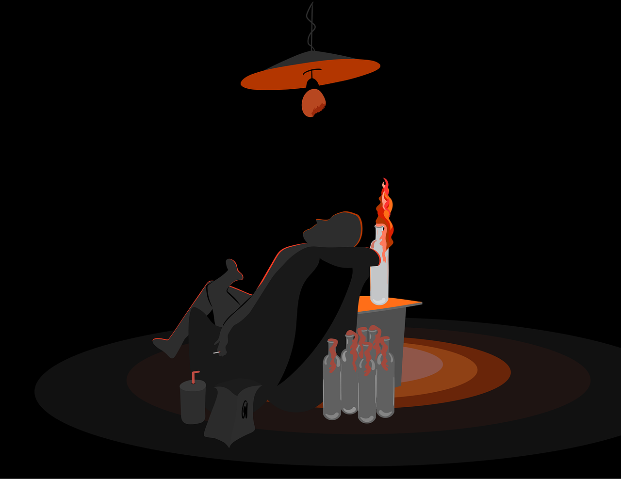 Download Man, Torch, Fire. RoyaltyFree Vector Graphic Pixabay