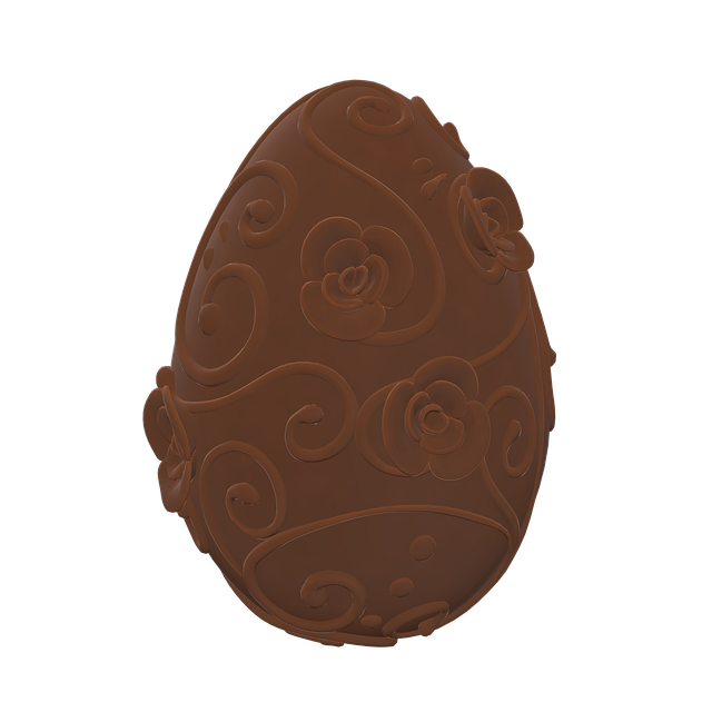 Free chocolate candy easter illustration