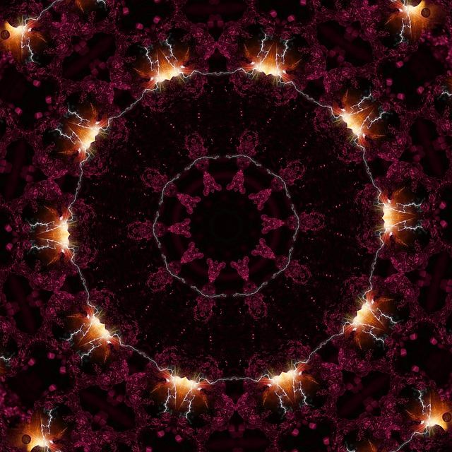 Download free HD stock image of Reflection Ornament Free reflection ornament fractal illustration