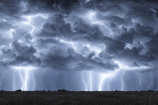 Ai Gerado, Trovoada, Céu, Raio