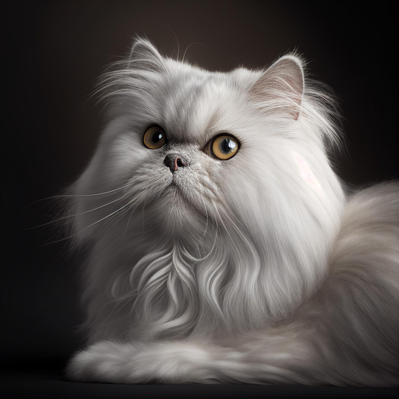 Download Ai Generated Cat Persian Royalty Free Stock Illustration