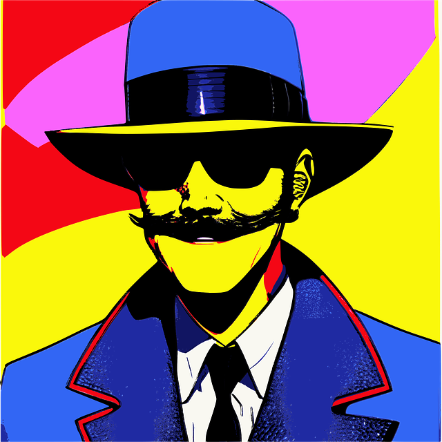 Hombre, Persona, Vasos, Sombrero, Bigote