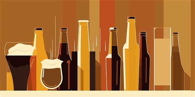 Free beer alcohol drink illustration