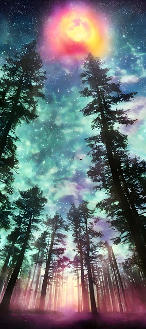 Free Ai Generated Forest illustration and picture