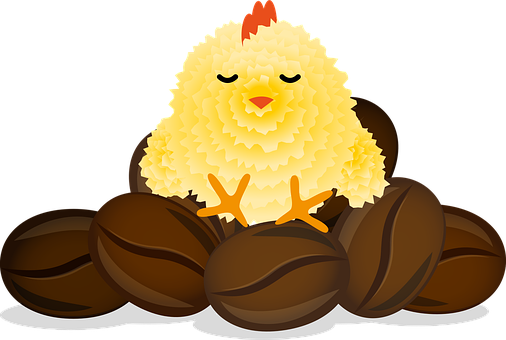 Páscoa, Frango, Feliz Páscoa, Café