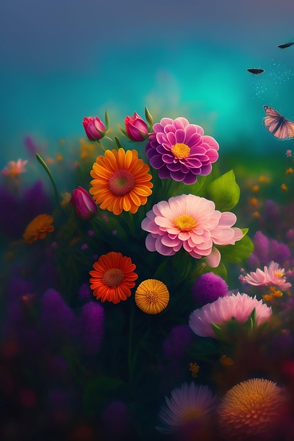 Free Flowers Garden illustration and picture