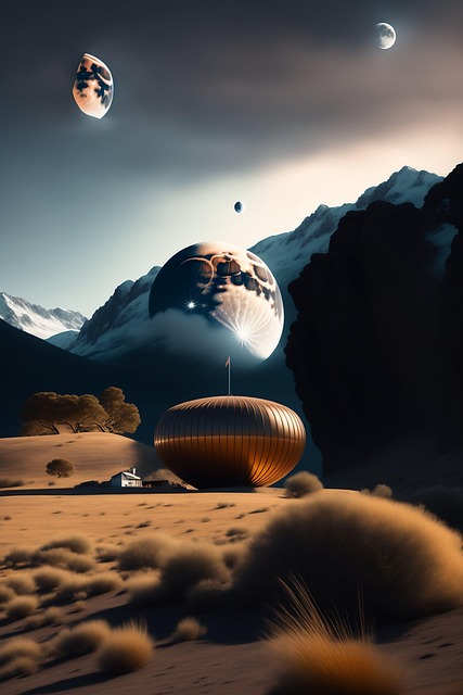 Free Moon Space illustration and picture