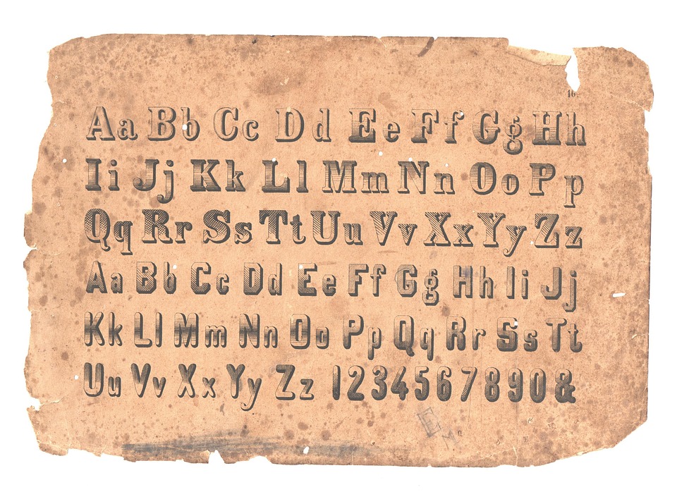 Alphabet Paper Lyrics - Free image on Pixabay