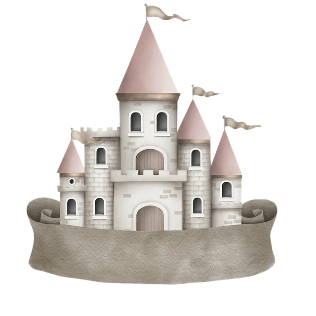 Free Castle Scroll illustration and picture