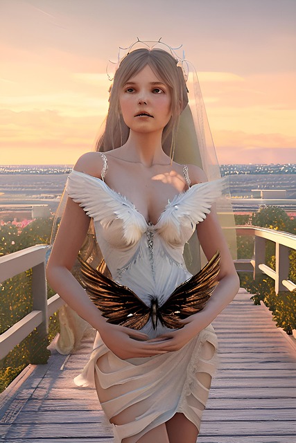 Free Butterfly Woman illustration and picture