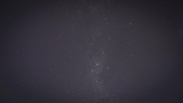 Nat, Stjerner, Univers, Plads, Galaxy