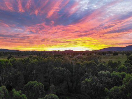 Paisaje, Cielo, Naturaleza, Amanecer