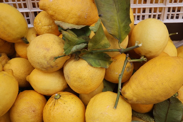 Zitronen, Obst, Gelb, Vitaminc