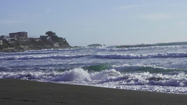 Hav, Ocean, Fredelig, Strand, Chili
