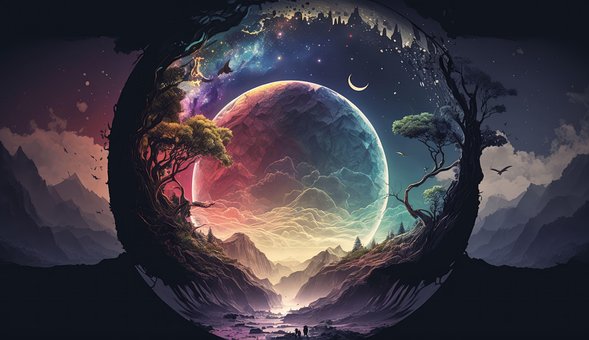 Free Ai Generated Trees illustration and picture