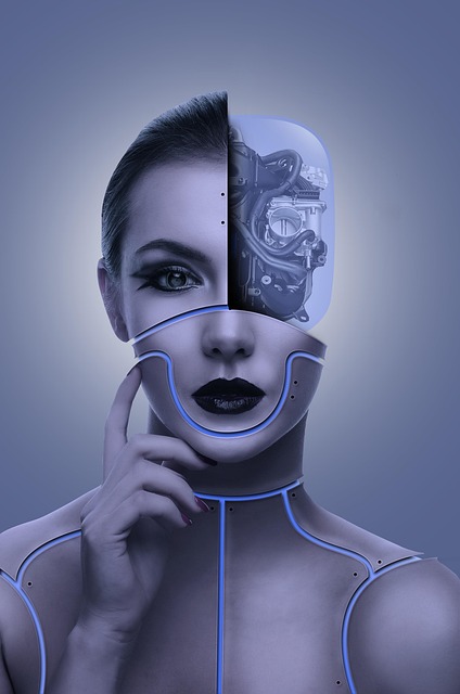 Free Ai Generated Cyborg illustration and picture