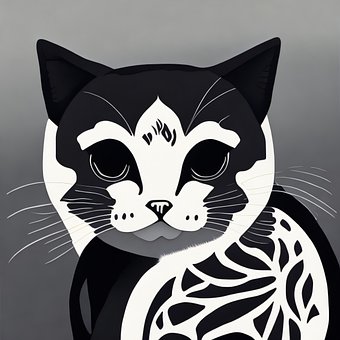 Ai Generado, Gato, Gatito, Linda, Animal