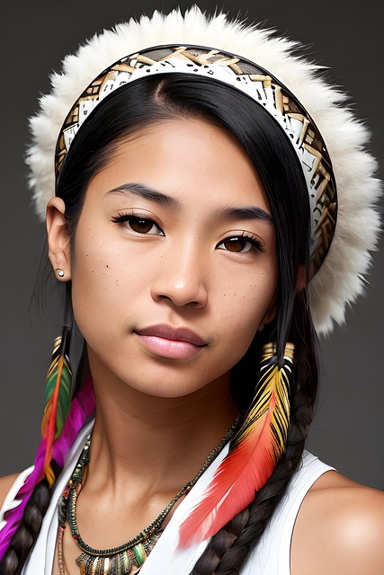 Ai Generado, Mujer, Rostro, Joven