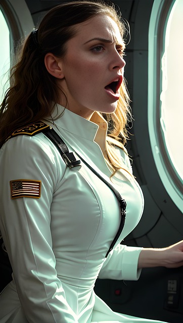 Ai Generado, Mujer, Astronauta, Piloto
