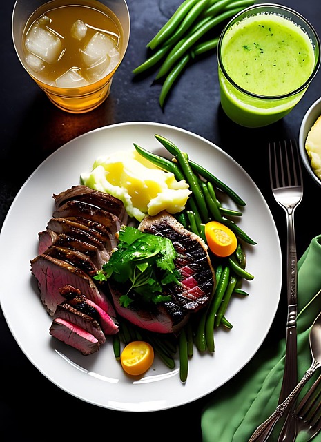 Download free HD stock image of Meal Ai Generated Free meal ai generated steak illustration