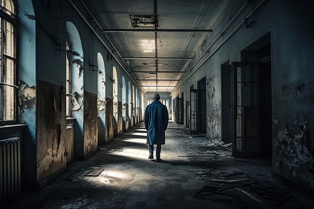 Free ai generated man lost place illustration