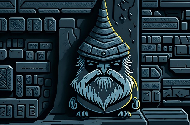 Free gnome elf spirit illustration