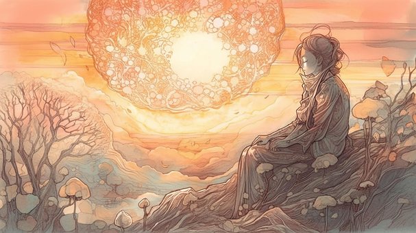 Free Ai Generated Woman illustration and picture