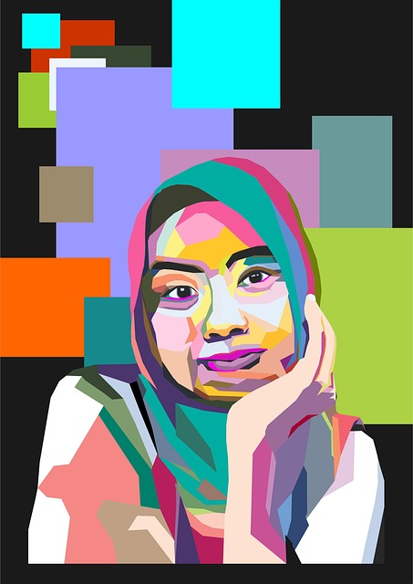 Free ai generated woman avatar illustration