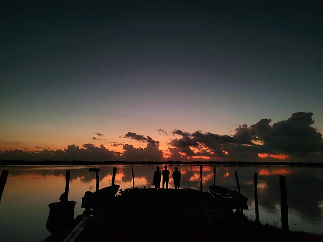 Free Lake Sunrise photo and picture