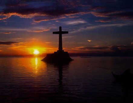 Cementerio Hundido, Atardecer, Bote