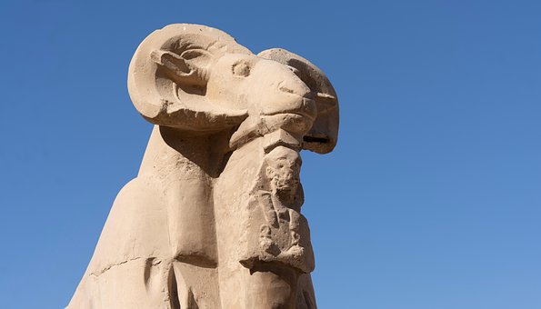 Ramses, Ram, Statue, Carving, Ägypten