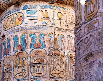Tempel, Ägypten, Wüste, Pharos