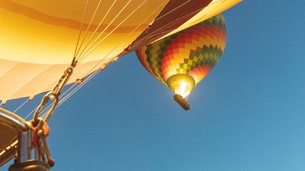Ballons, Heiße Luft, Farben